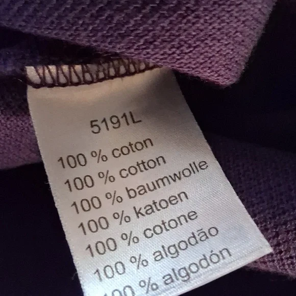 Lacoste Cotton Mesh Fabric Small - Picture 5 of 7